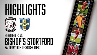 HIGHLIGHTS  Bishops Stortford 01 Hereford [upl. by Helbonna]