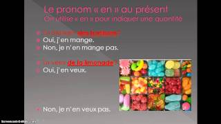 Pratique oral les pronoms quotyquot et quotenquot [upl. by Beaver]