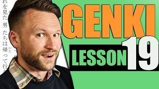 【N4】Genki II Lesson 19 Japanese Grammar Made Clear  Honorifics in Japanese [upl. by Novek]