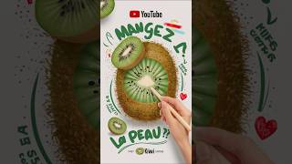 Saviezvous que vous jetez la partie la plus saine du kiwi [upl. by Uzzi]