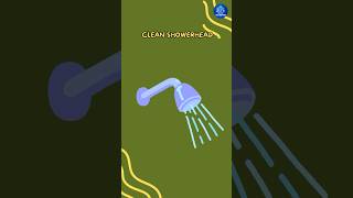 Clean Showerhead shorts hacks diy clean shower showerheads [upl. by Einnalem]