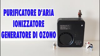 PURIFICATORE DARIA LOW COST ionizzatore generatore di ozono FUNZIONA [upl. by Ahsir816]