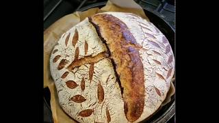 Basic NoKnead Sourdough Bread Recipe amp Instructions [upl. by Naicul478]