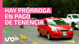 ¡Ayuda para tu bolsillo Habrá prórroga en el subsidio de 100 en pago de tenencia en CDMX [upl. by Roose682]