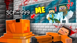 I Became SCP999 in MINECRAFT  Minecraft Trolling Video [upl. by Venola]