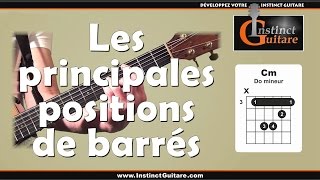 Les principales positions daccords barrés [upl. by Vernier]