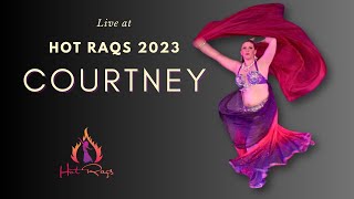 Prepare to be Amazed Courtneys Hot Raqs Belly Dance Performance [upl. by Davide359]