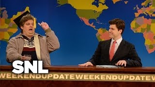 Weekend Update Drunk Uncle on Graduation  SNL [upl. by Atsiuqal245]