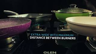 Glen Ultra Slim Glass Cooktops available in 3 amp 4 burners [upl. by Marsland]