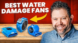 Best Water Damage Restoration Equipment  Fans [upl. by Lorenz]