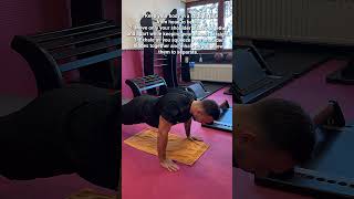 Scapula push up tutorial FDLC gym motivation coaching [upl. by Eldwen77]