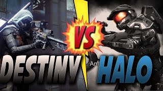 DESTINY VS HALO amp What Is bad In Destiny Halo Destiny Comparison [upl. by Salomi81]