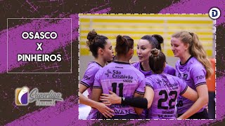 Osasco x Pinheiros  Melhores Momentos  Superliga Feminina 2324 [upl. by Ahsiekal]