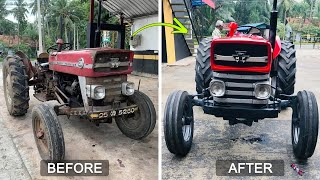 Massey ferguson 135 tractor restoration [upl. by Eiahpets914]