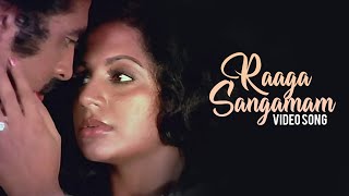 Raaga Sangamam Video Song  Aswaradham  KJYesudas  SJanaki [upl. by Siffre893]