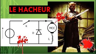 Comment fonctionne un hacheur  Animation simple Exemple variation vitesse Moteur courant continu [upl. by Aniluj616]