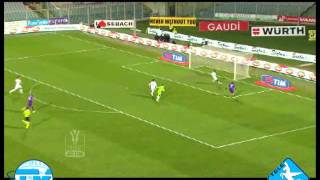 PIANETAEMPOLIIT  TELEEMPOLI  Sintesi Fiorentina Empoli 21 4° Turno Coppa Italia 201112 [upl. by Etnahsal822]