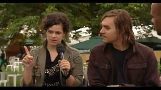 Interview with Will and Régine of Arcade Fire  Part 1 of 2 [upl. by Nnayhs]