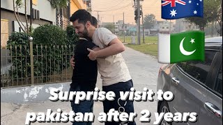 Surprise visit to Pakistan from Australia after 2 years family reactions [upl. by Notsuj214]