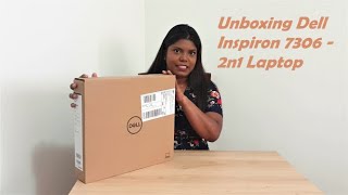 Unboxing Dell Inspiron 7306 2n1 Laptop 2021 unboxing amp specifications [upl. by Nelli803]