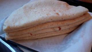 How to make Dhalpuri roti from Trinidad and Tobago [upl. by Kinimod]