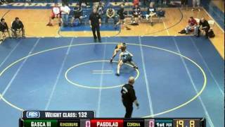 2012 FIve Counties 132 Match  Christian Pagdilao vs Javier Gasca III [upl. by Hiltner]