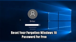 Reset Your Forgotten Windows 10 Password For Free [upl. by Tsiuqram522]