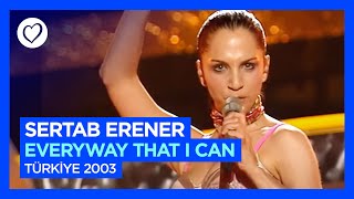 Sertab Erener  Everyway That I Can  Türkiye 🇹🇷  Winner of Eurovision 2003 [upl. by Eninahs]