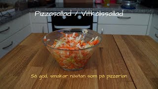 Pizzasallad  Vitkålssallad [upl. by Dalli]