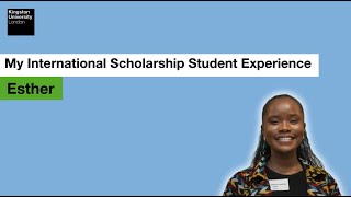 Esthers International Scholarship Student Experience [upl. by Darill416]