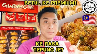 🇲🇾GINDACO TAKOYAKI  Halal Atau Rasa Tepung Je Brand Premium No1 Dari Jepun  Review [upl. by Madra471]