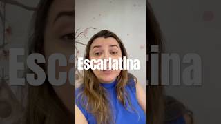 Escarlatina bacteria medicina pediatria filhos bebes familia medico shorts doenças [upl. by Kacerek]