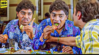 ऐ राजू मैंको शांति से खाना खाने दे रे एक महीने से भूखा है मैं  Johnny Lever amp Bobby Deol comedy [upl. by Elinnet52]