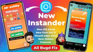 New Instander Updatequot ✅ Instander Round Edge Story Problem Fix 😱 instagramtips [upl. by Atinet]