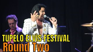 Tupelo Elvis Festival  Round Two  Ultimate Elvis Tribute Artist Competition [upl. by Atsok]