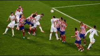 Sergio Ramos 9248 goal in UCL Final 2014 [upl. by Trici]