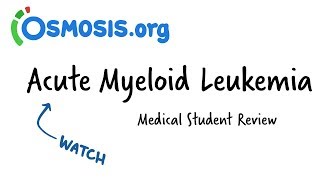 Acute Myeloid Leukemia  Clinical Presentation [upl. by Kippy]