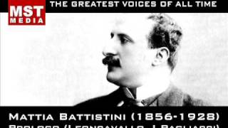 100 Greatest Singers MATTIA BATTISTINI [upl. by Albertson36]