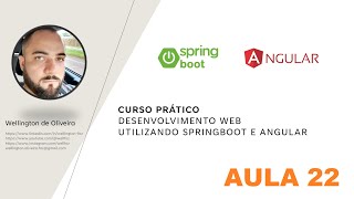 Curso  Spring Boot e Angular  22  JWT e Spring Security  Como funcionam juntos [upl. by Couture]