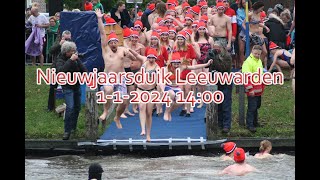 🔴 LIVE 🔴 Nieuwjaarsduik Leeuwarden 2024 [upl. by Llertnov]