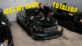 I TOTALED MY KSWAP EG HATCH… [upl. by Ydnat]