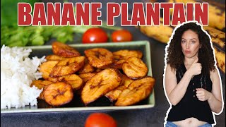 Comment faire des bananes plantains frites 🍌 Afrique de lOuest [upl. by Eednim]