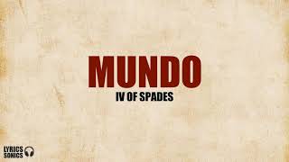 Mundo Lyrics [upl. by Isdnil]