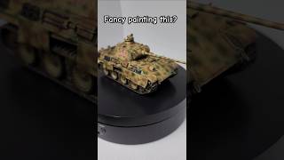 172 Panther Tank Painting Guide ww2 tank 172 panther miniatureart scalemodel youtube model [upl. by Solis]