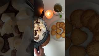 Airfryer smores 🍫 recept [upl. by Amolap]