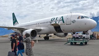 🇵🇰 PIA’S BEST FLIGHT  TRIP REPORT  ISLAMABAD TO SKARDU  PK451  A320  APBMV [upl. by Nerhe]