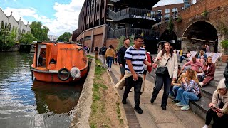 MustSee London Regents Canal Walk Through Camden amp Primrose Hill 4K [upl. by Ohara260]