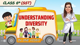 Understanding Diversity  Full Chapter in 1 Video  Class 6th SST  Champs Batch [upl. by Jaehne]