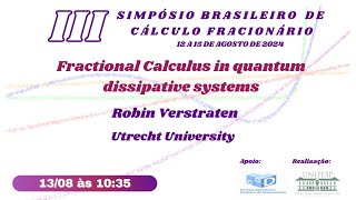 Fractional Calculus in quantum dissipative systems [upl. by Schaumberger595]