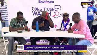 OFFICIAL OUTDOORING OF NPP RUNNING MATE ON EKOSIISEN 090724 [upl. by Nosiddam]